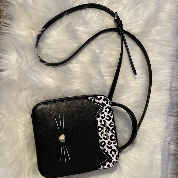 Kate Spade Cat crossbody Purse. Perfect condition, used once or twice. - Picture 11 of 14